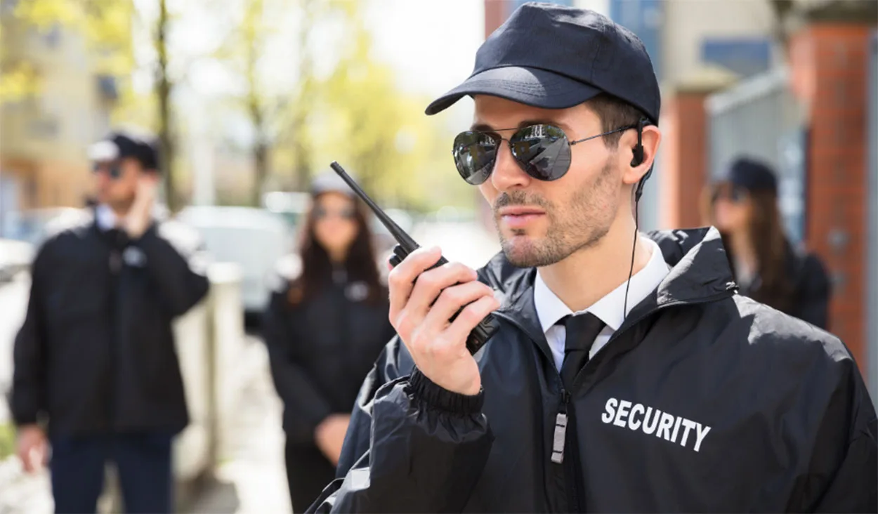 Supreme Security Services officers on patrol
