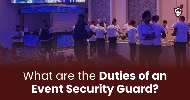 What are the Duties of Event Security Guard?