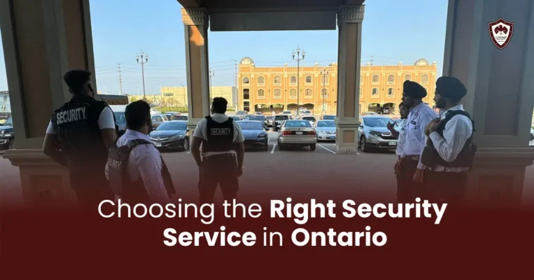 Choosing the Right Security Service in Ontario: Why Supreme Security Services Is Your Number 1 Choice