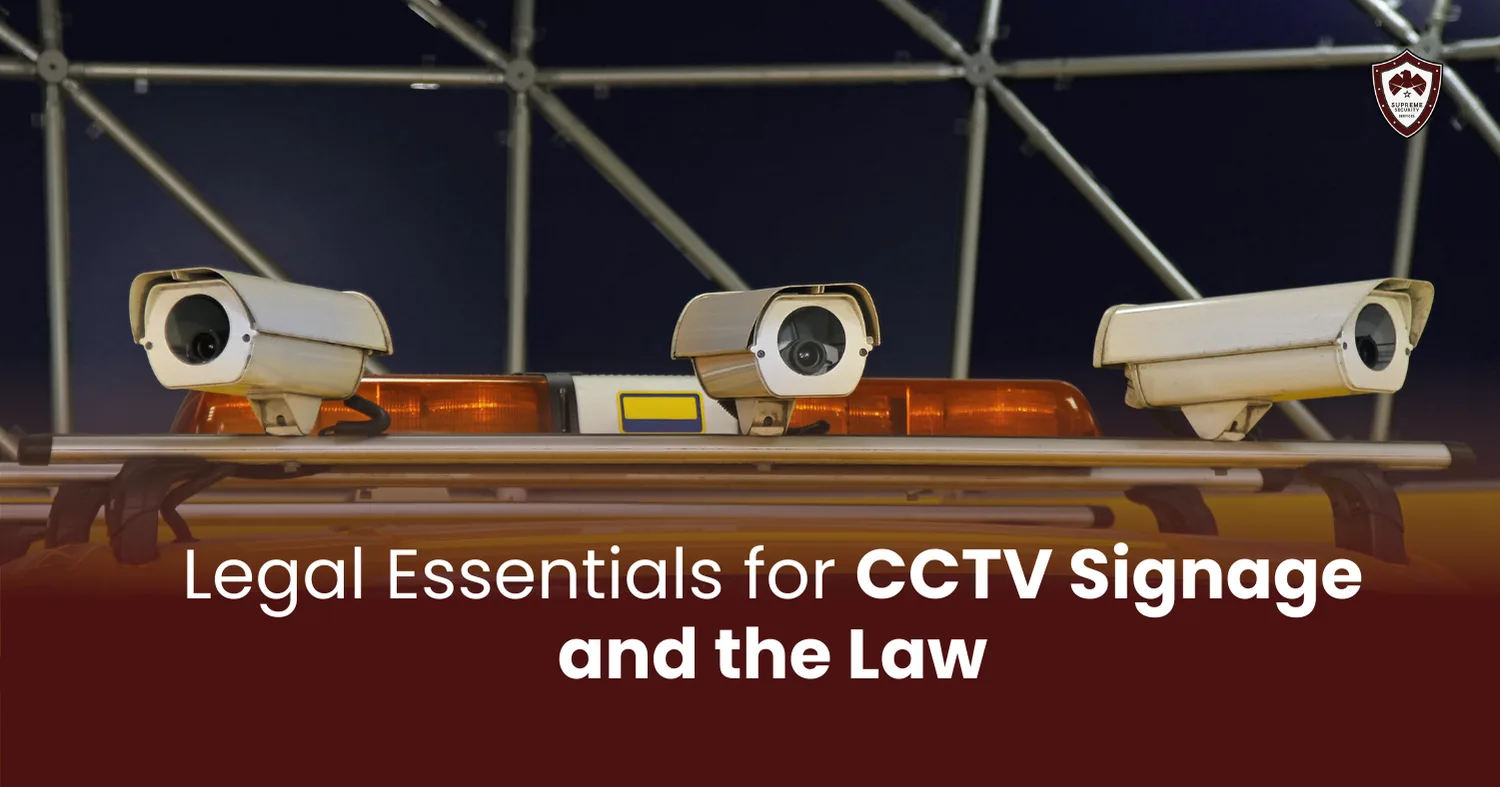 CCTV Signage and Security Camera Laws in Canada