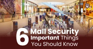 Shopping mall security guard