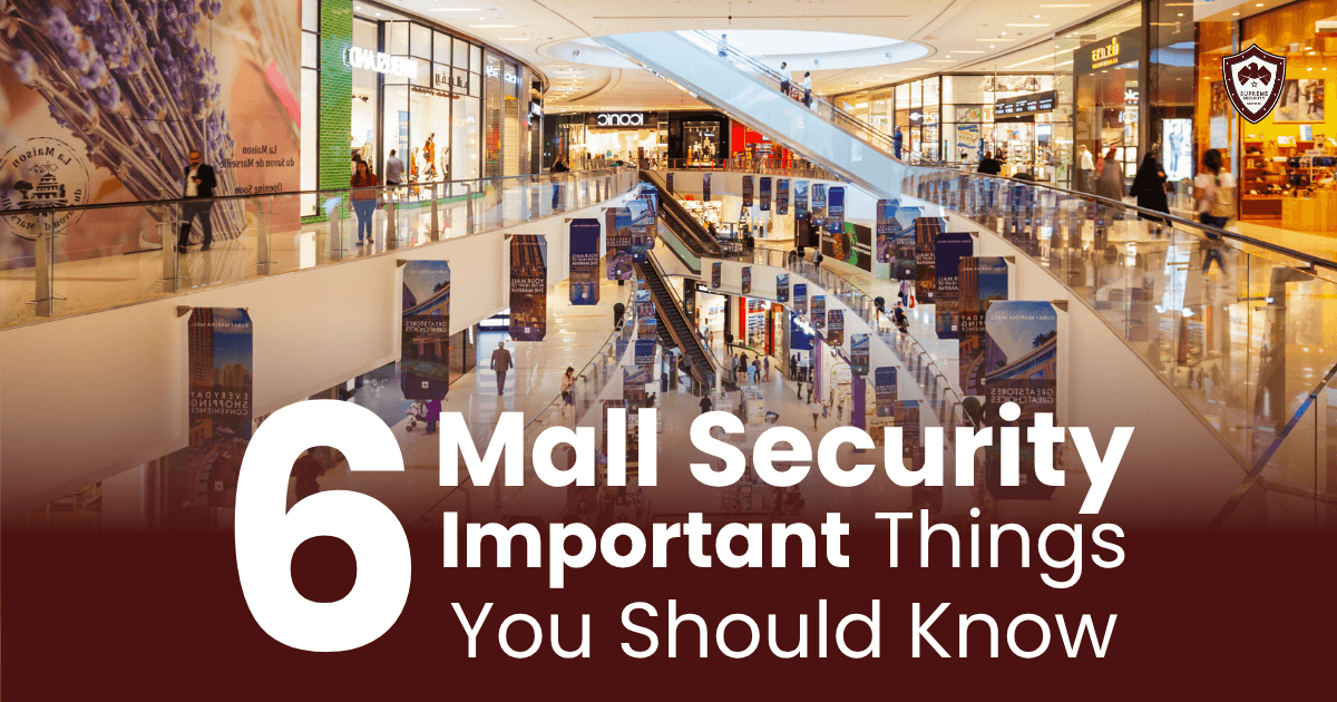 Shopping mall security guard