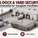 Loading Dock and Yard Warehouse Security Checklist for Vaughan Facilities