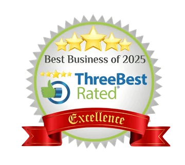Best Business of 2025 - ThreeBest Rated Excellence