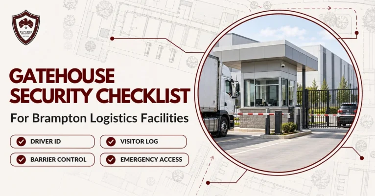 Gatehouse Security Checklist for Brampton Logistics Facilities